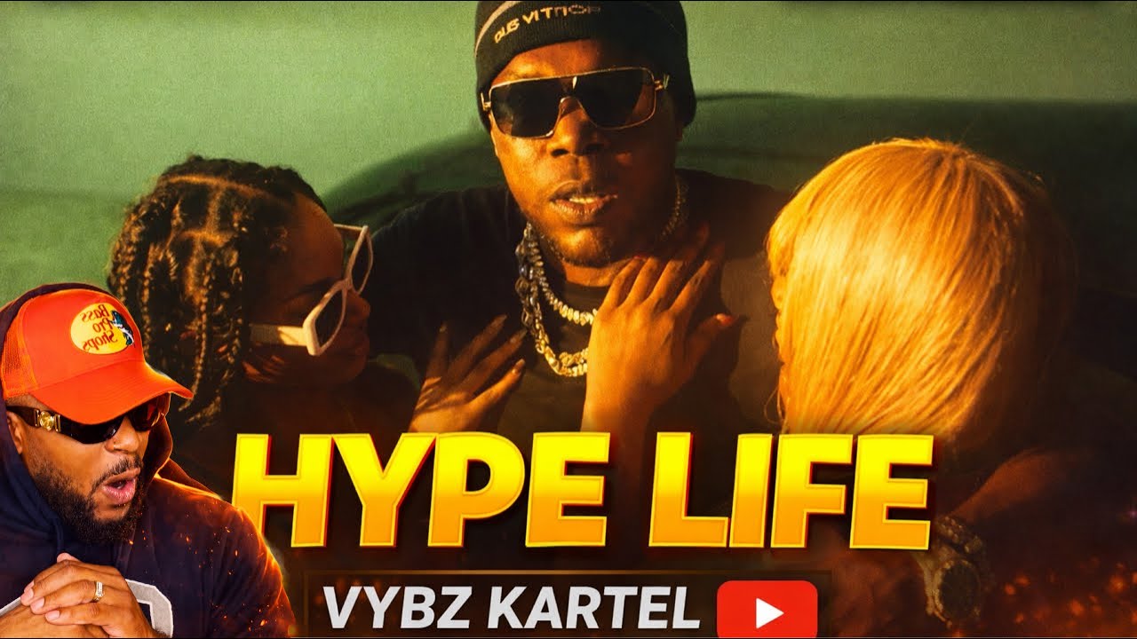 Реакция на официальный музыкальный клип Vybz Kartel Hype Life