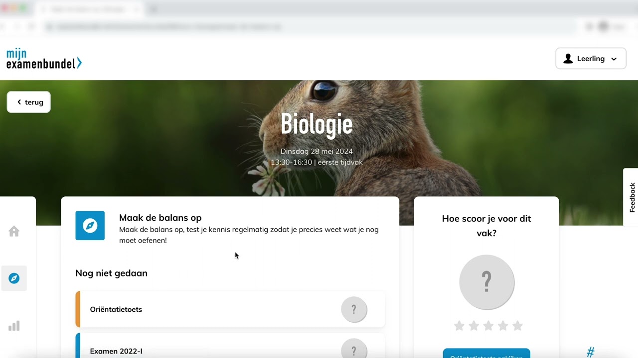 2  Alles voor je examenvakken op één plek: Mijn Examenbundel