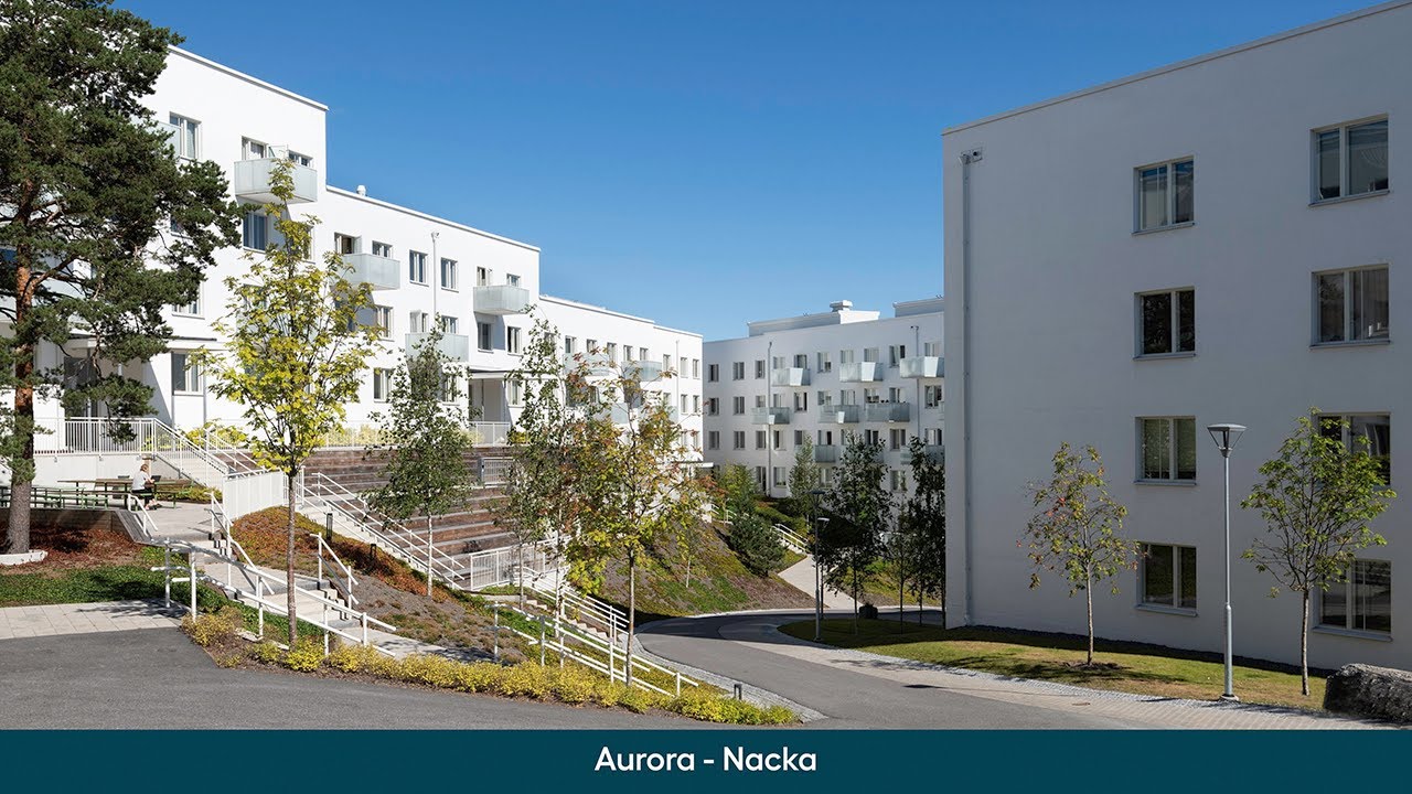 AURORA - student apartments, in Nacka - Stockholm
