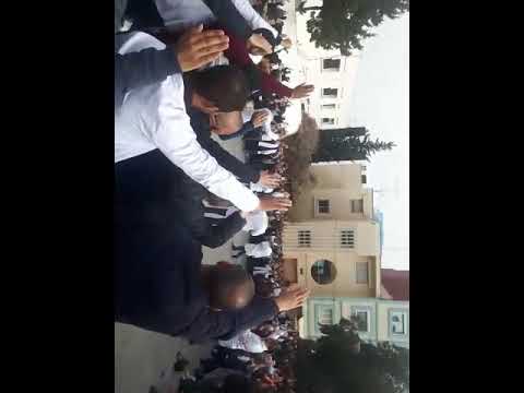 شاهد أساتذة متعاقدون بالحسيمة يؤدون قَسَم مقاطعة توقيع "الكونطرا" شاهد أساتذة متعاقدون بالحسيمة يؤدون قَسَم مقاطعة توقيع "الكونطرا"
