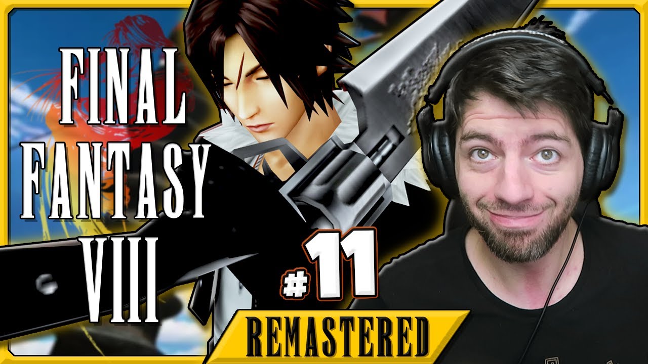 nintendo gaming setup THE BIG PRISON ESCAPE - Final Fantasy 8 Remaster - BLIND - Part 11