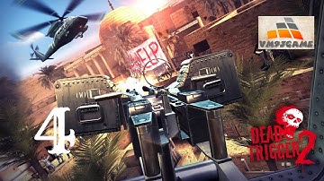 DEAD TRIGGER 2 Gameplay Walkthrough Part 4 -  level 9 (iOS Android)