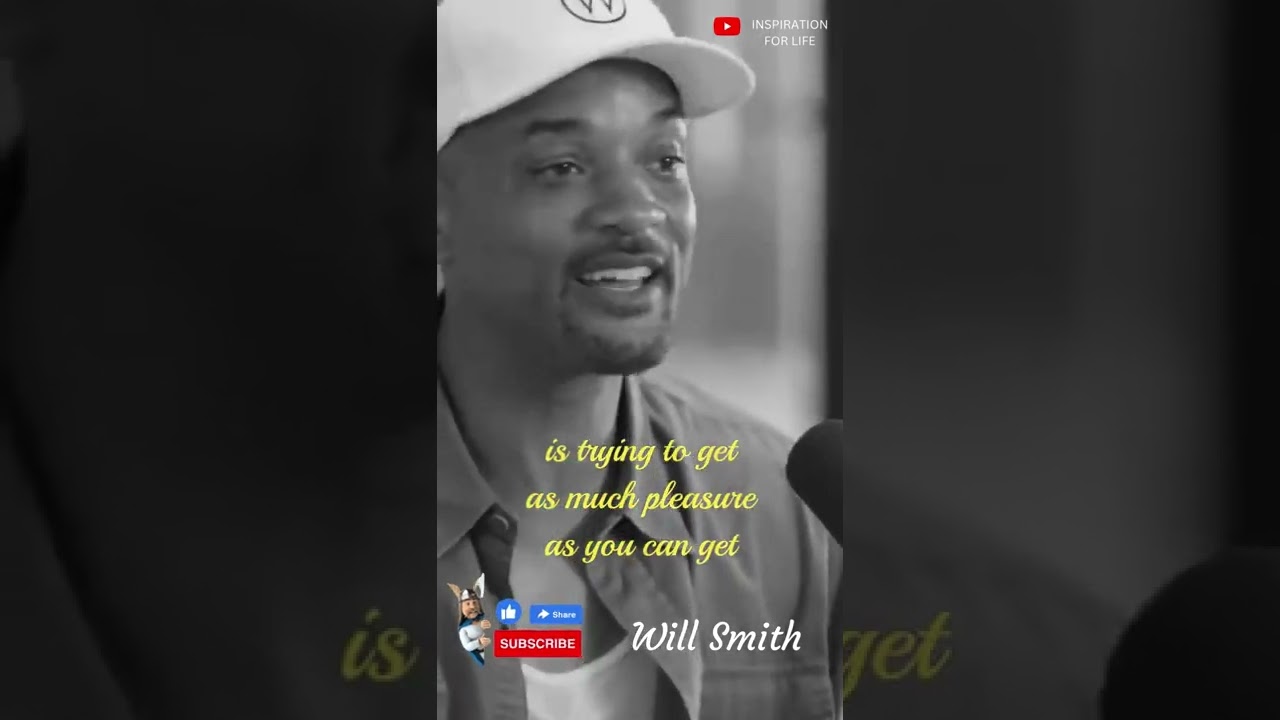 How Will Smith Said "Happiness is Peace" - Life Quotes and Inspiration
