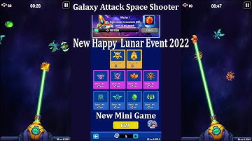 Galaxy Attack Space Shooter | New Mini Game in New Happy Lunar Event 2022 | By Apache Gamers