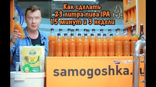 Как приготовить пиво IPA за 15 минут и 3 недели