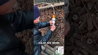 Fitting lampu nyala dengan gerak sensor Praktis dan Fungsional #alat #diy #tools