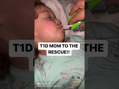 T1D MOMS ARE SUPER HEROES #diabetictoddler #lowbloodsugar #type1