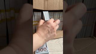 Plucking $50,000 stack. The most satisfying fit! 💵🔌 #Shorts