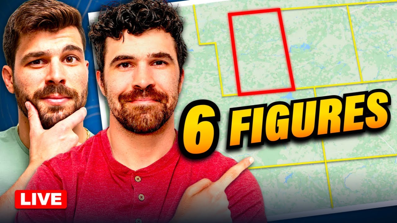 🔴 LIVE | How to Find 6-Figure “Survey Hack” Land Deals (Step-by-Step)