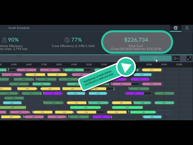 Optibus OnSchedule demo