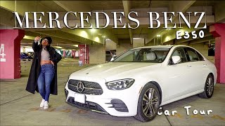 2021 Mercedes Benz E350 Car Tour | Drive With me Vlog + Car Wash + Gas Prices in NYC