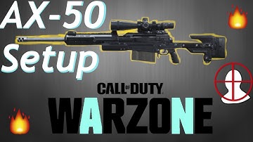 The AX-50 SHREDS in CoD Warzone !! - (Best AX50 Class Setup)