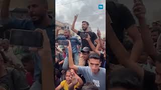 Gazzede Ateşkes Kutlaması