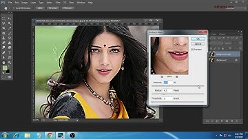 How to Use the Blur, Sharpen, and Smudge tool Adobe Photoshop tamil tutorial  - part 15