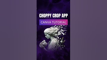 Choppy Crop Effect in #canva #shorts #canvatutorial #canvadesign