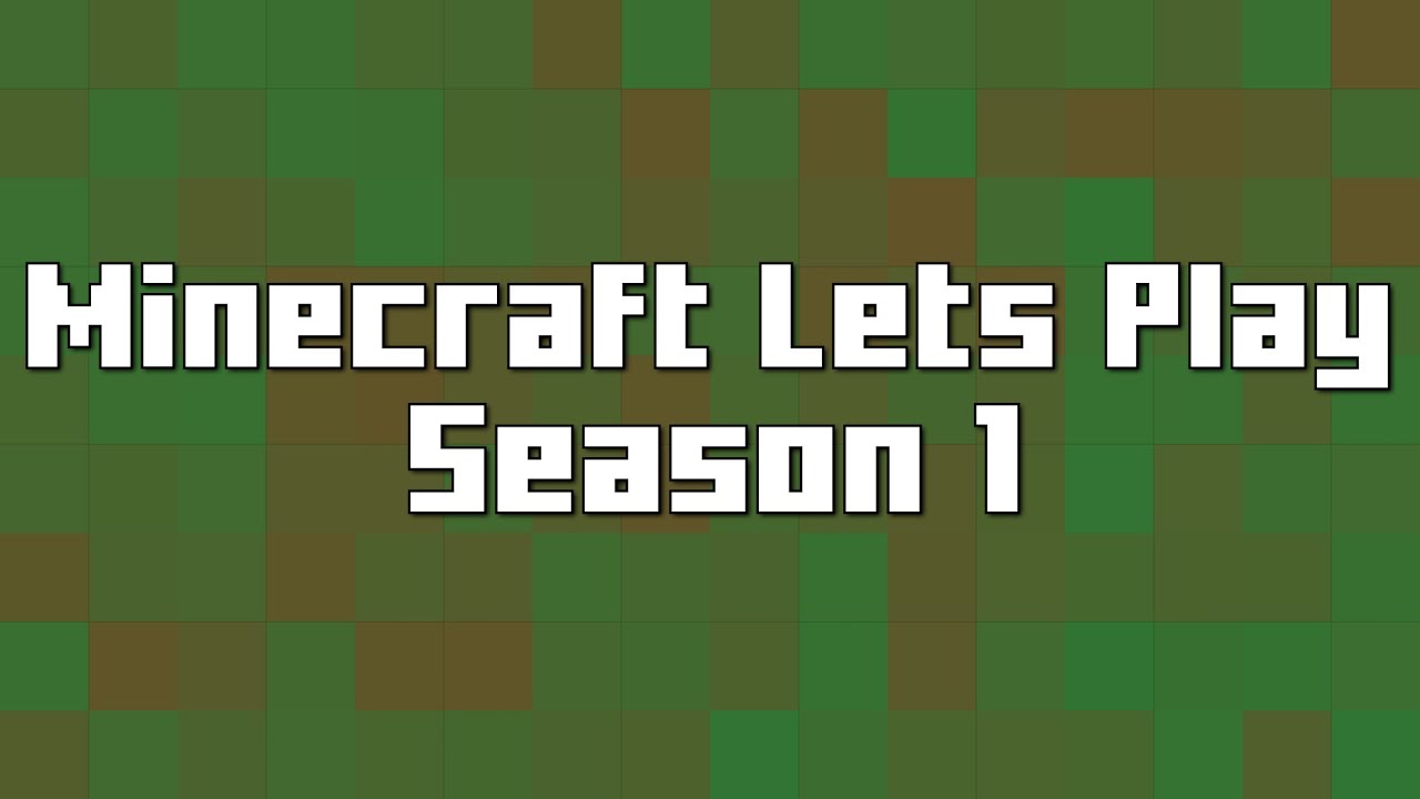 Minecraft Lets Play Episode 1 - YouTube