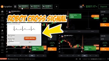 Iq Option Robot Cross Signal New Update 2021 - Best Feature Tool For Market Analysis