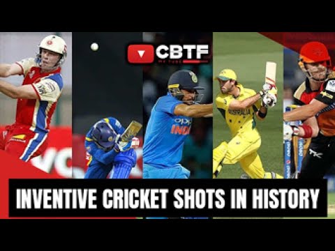 ⁣INVENTIVE CRICKET SHOTS IN HISTORY - YouTube