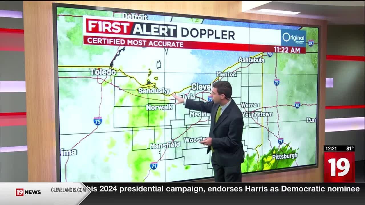 Northeast Ohio weather: Rain chances return these next few days - YouTube