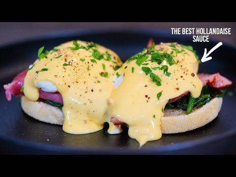 Eggs Benedict Recipe  The Best Hollandaise Sauce Ever!