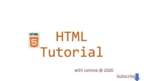 Introduction to HTML tutorial in amharic part 1
