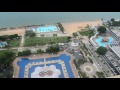 Вид с 40-го этажа отеля Ambassador City Jomtien в Таиланде