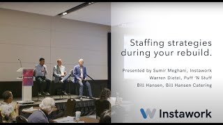 Catersource session: Staffing strategies for your rebuild