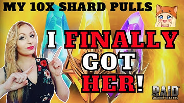 FINALLY Got HER! My 10x Shards • RAID Shadow Legends