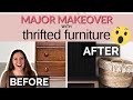 Spraying ONE by Melange Paints | Slatted Wood Dresser w/ DIY Wood Base