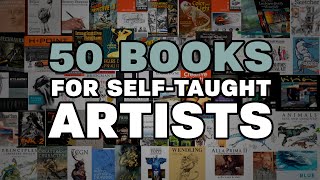 50 Books to learn Art Fundamentals - Drawing, Painting, and Design - From Beginner to Advanced