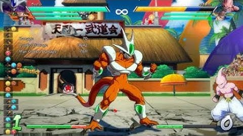 Broly BnB Combo with Cooler/Cell Quick Z-Change into Sliding Knockdown