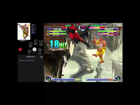 Mvc2 Dhalsim/Ironman 70% corner carry to FSD optimal max damage Proton Cannon position K.O. combo