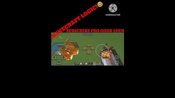 MINECRAFT LOGIC BE LIKE🤓😁 PART 5 #minecraft #shorts #viral #minecraftpe #viralshorts