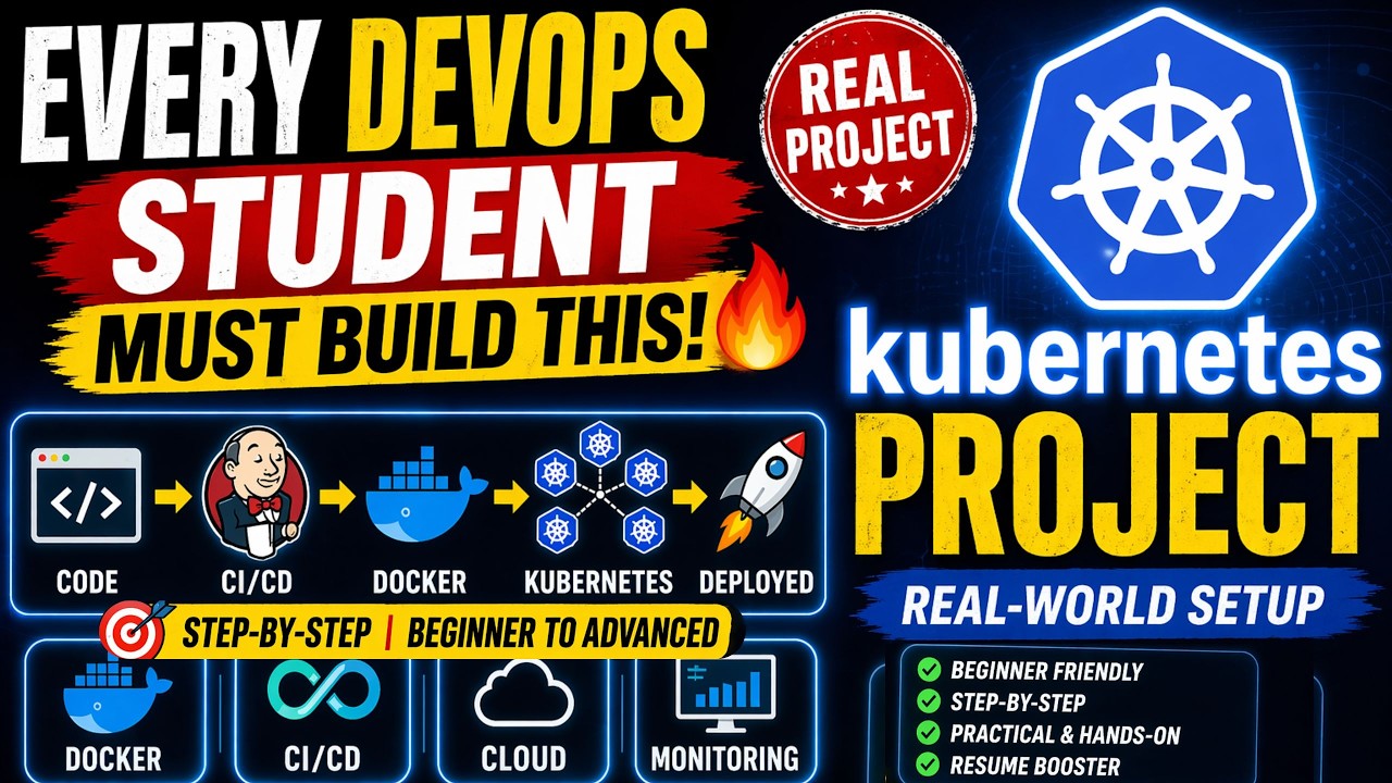 Every DevOps Student Must Build This Kubernetes Project 🚀 # ...