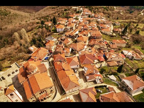 Ταξιάρχης Χαλκιδικής απο drone - Over the villages of Greece