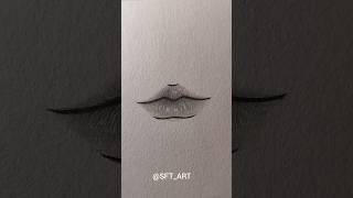 Draw lips...✨ #art #lips #tutorial #sketch #shorts