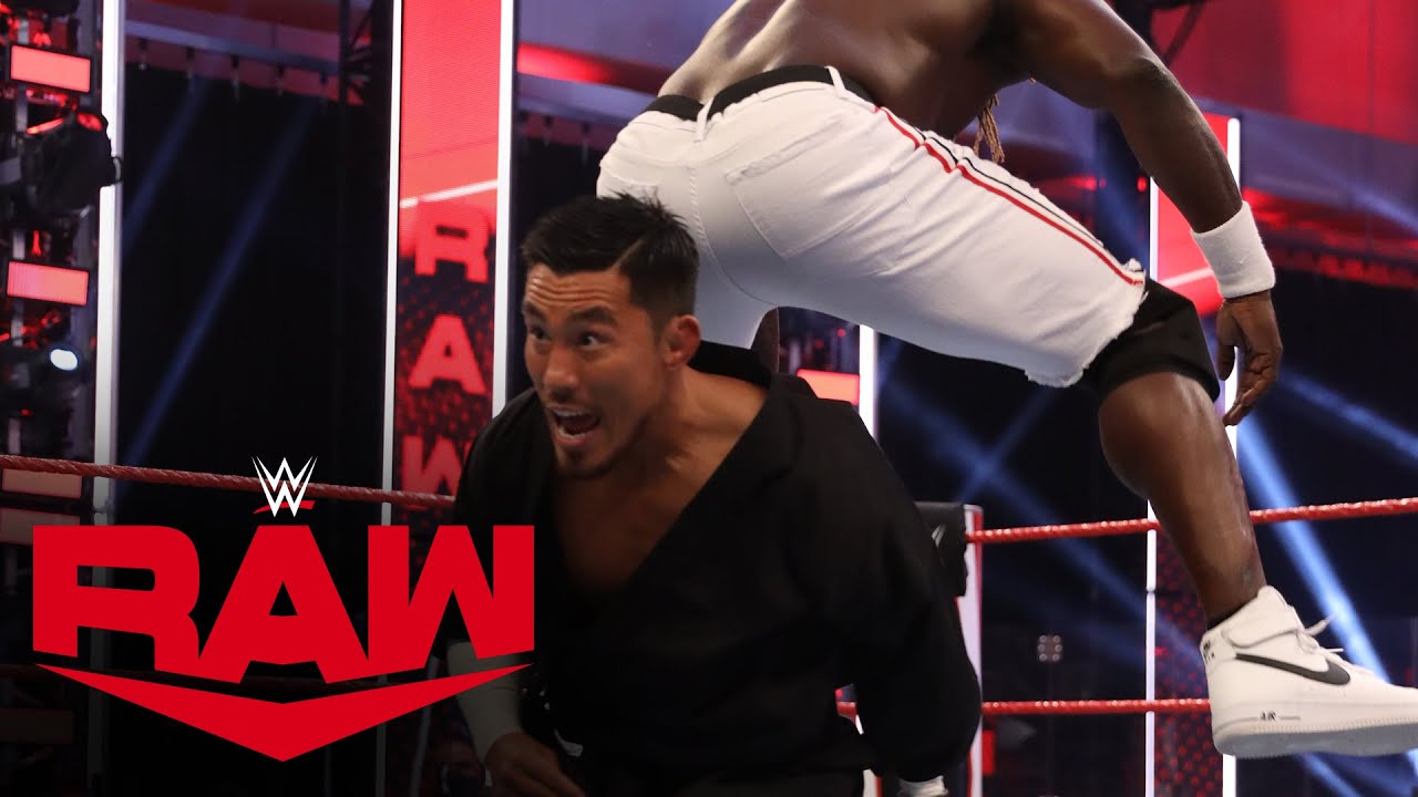 R Truth Vs Akira Tozawa 24 7 Championship Match Raw June 29