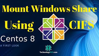 How To Mount Windows Share Folder On Centos 8 Using Cifs