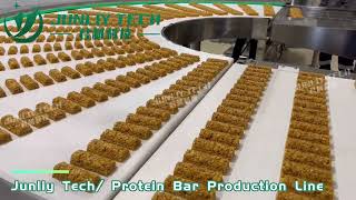 Cereal Granola Bar Production Line/Chocolate Cereal Bar Making Equioment/Puffed Flacks Bar Machine