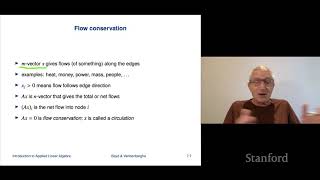 Stanford ENGR108: Introduction to Applied Linear Algebra | 2020 | Lecture 21 - VMLS incidence matrix