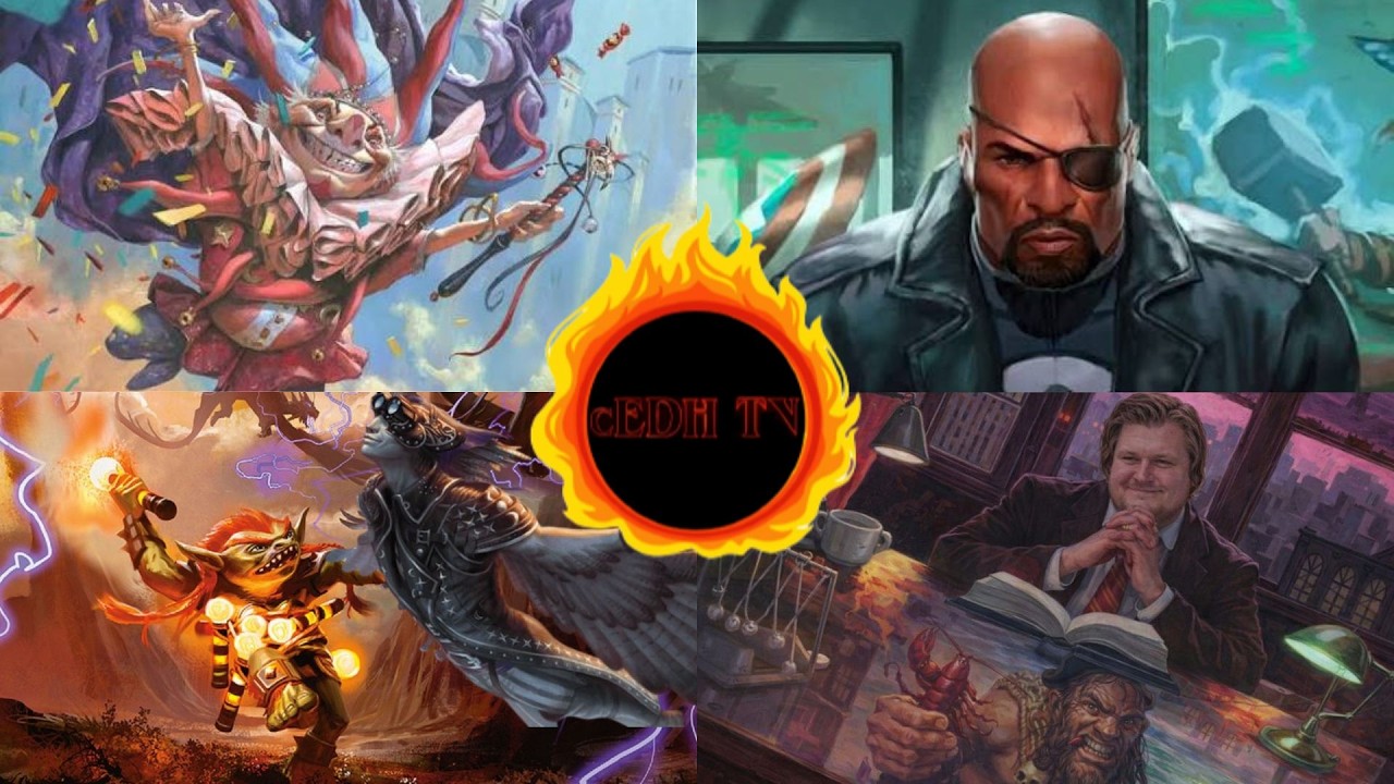The madcap Jester vs Nick Fury vs Tymna & Dargo vs Malcolm & Smasher cEDH Gameplay thumbnail