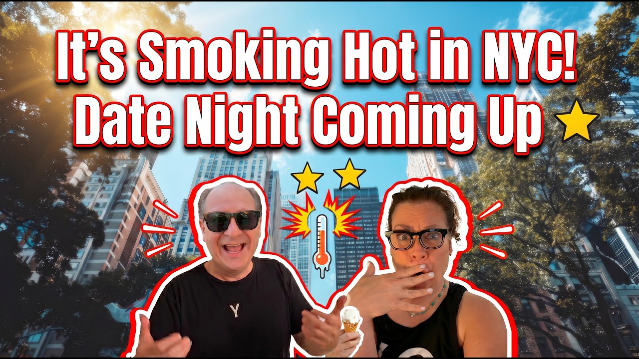 LIVE 🥵 Heat + Humidity takes over NYC • Date Night ☀️ #nyc #life