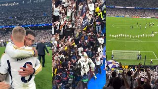 Real Madrid Players Crazy Celebration After Reaching Champions League Final