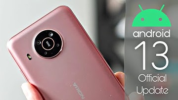 Nokia X20 Android 13 Update