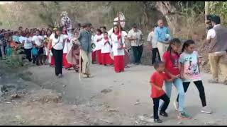 Procesion De La Virgen De Santa Teresa San Antonio Intibucá