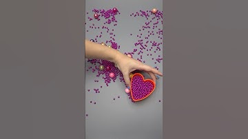 ❤︎ Satisfying Reverse Video Beads❤︎ Purple #satisfying #dominogirl #beads