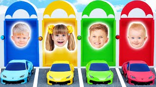 Aventuras de carro para crianças com Diana Roma e Oliver