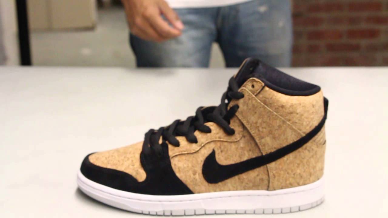 nike dunks cork