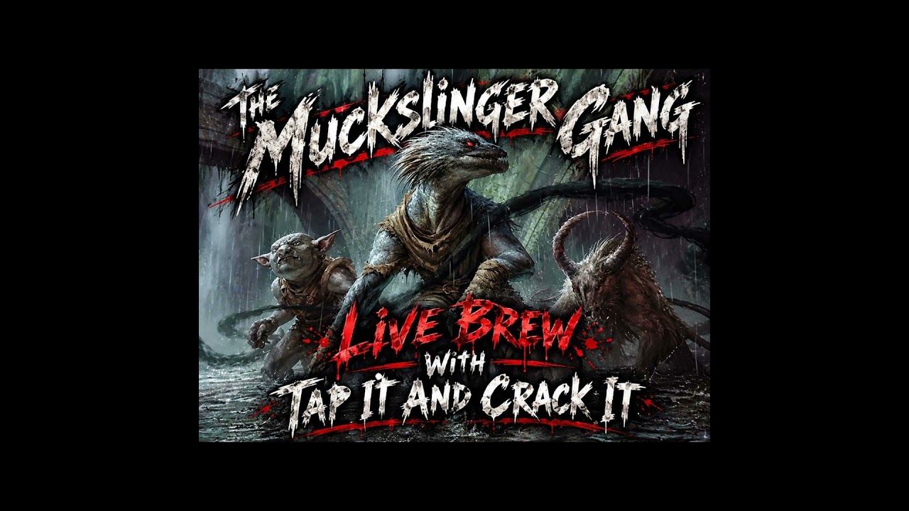 The Muckslinger Gang Live Brew With Tap It Crack It