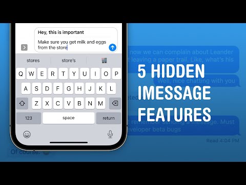 5 Hidden Features in iMessage